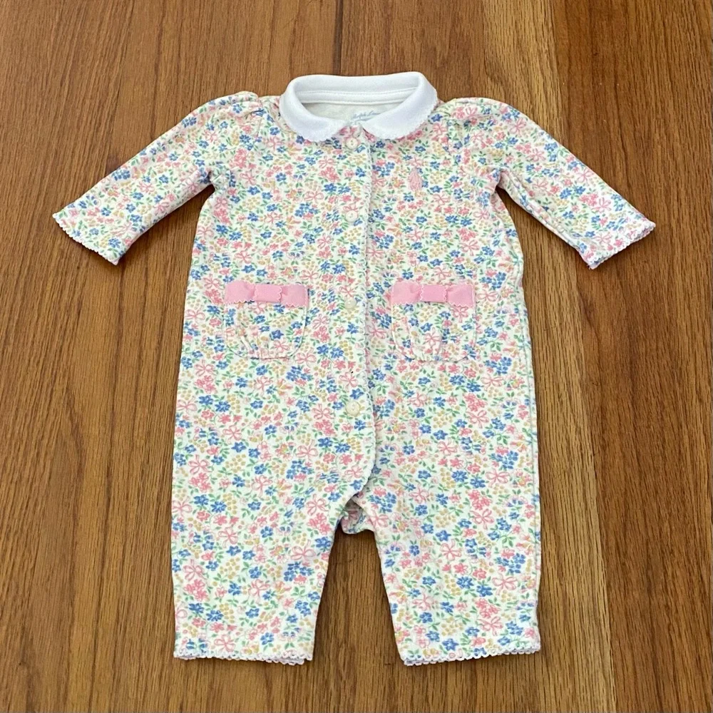 Ralph Lauren Floral Bodysuit